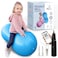Meex Sensory Peanut Ball for Kids Therapy and Exercise  Enhance Balance Motor Skills and Physical Therapy Calming Development with Our Kids Yoga Ball  Flexible Seating for Autistic Children
