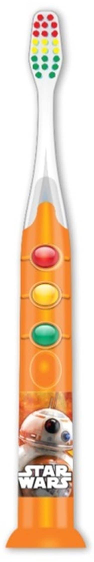 Firefly Star Wars BB8 Ready Go LightUp Kids Toothbrush Soft 1Count
