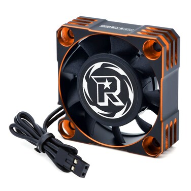 Surpass Hobby USA Rocket RC Cooling Fan 40x40mm 16000RPM Motor Cooling Fan Waterproof ESC Motor Cooling Fan Fit for 110 18 RC Car TruckOrange Black