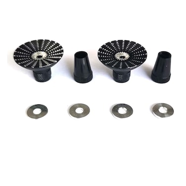 DEVMO Black FutabaSpekTrum DX5i DX6 DX6i DX7S DX8 DX9  Taranis X9D Umbrella Transmitter Gimbal Sticks Ends RC Products