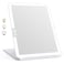 WEILY Makeup Vanity Mirror with 72 Led Lights LED Travel Makeup Mirror Rechargeable Dimmable Touch Screen Beauty Mirror 3 Color Lighting Light Up Mirror for Dressing Table Gift for Girls Women
