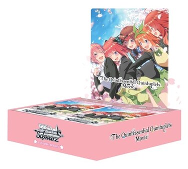 Weiss Schwarz The Quintessential Quintuplets Movie Booster Display
