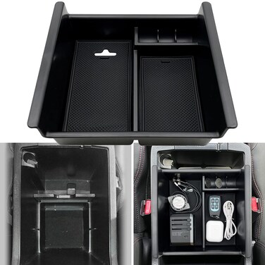 JOJOMARK Compatible with Toyota 4Runner Accessories Center Console Tray Organizer Armrest Box Storage Fit for 4Runner 20102019 2020 2021 2022 2023 Console Organizer