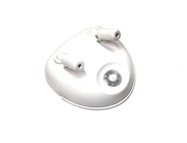 MAXSA Innovations Park Right Battery Powered Garage Laser Park Dual Laser in All White