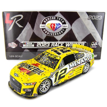 Lionel Racing Ryan Blaney Autographed 2023 Talladega Race Win Diecast Car 124 Scale