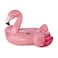 Intex 86 x 83 Inch Giant Inflatable Ride On Mega Flamingo Island Pool Float Relaxing Water Lounger with Built in Handles for 2 Riders Pink