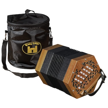Trinity College AP2230A EnglishStyle Concertina  30button  Light Brown