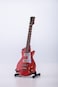 ALANO Mini Electric Guitar Model Musical Instrument Ornament with Leather caseE39175