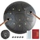 Cadushki Stainless Steel Tongue Drum Set Handpan Drum for Adults and Kids Hapi Pan Drum Instrument for Meditation Yoga Relaxation Healing and An Unique Gift Increase mindfulness Deep Sound