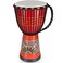 lotmusic African Djembe Drum Standard 10 HandCarved Mahogany Congo Drum Professional Bongo Drum With Goatskin Drumhead for Adults