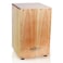 Pyle String Cajon  Wooden Percussion Box with Internal Guitar Strings Full Size