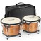 lotmusic Bongo Drums 65 and 75 Birch Percussion Instrument Bongos for Adults BeginnersBuffalo Hand Drum with Carry Bag and Tuning Wrench for Education and Practice