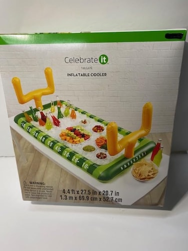 Celebrate It 45ft Football Field Inflatable Cooler Fall Home Decor