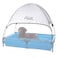 KH PET PRODUCTS Pet Pool Canopy Pet Pool Sold Separately Gray XLarge 32 X 50 Inches