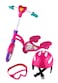 Click n Play Doll Scooter and Helmet Set Perfect For 18 inch American Girl Dolls