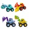 NSUKAKULU Press Engineering Toy Car Dinosaur Team Smooth No Burrs Inertial Glide Help The Babys Movement Ability 18 Months or More Baby Gift
