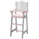 Olivias Little World Little Princess Pink Polka Dot Wooden Baby Doll High Chair Doll Furniture Baby Doll Accessories UKTD0098AG