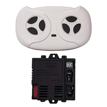 FULIHUA B Socket JRRX12V Kids Powered Ride on car 24G Bluetooth Remote Control and Receiver Kit Controller Control Box Accessories for Children Electric Ride On Car Replacement Parts