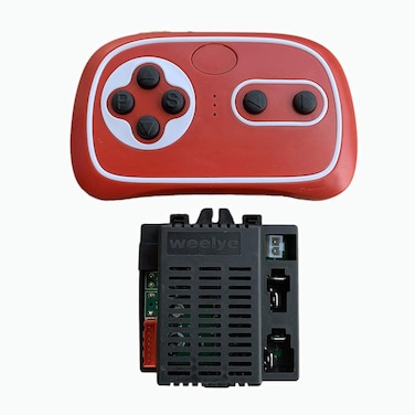 weelye RX57 12V 24G Bluetooth Remote Control and Receiver for Kids Ride On Toys 12V Control Box Motherboard Accessories for Kids Powered Wheel Circuit Board Replacement Parts