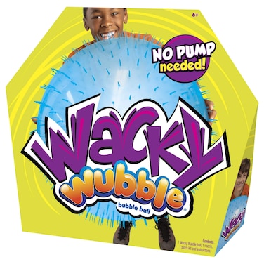 Wubble Wacky Bubble Ball Blue Fun Outdoor Toy For Ages 6