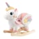 FUNLIO Unicorn Baby Rocking Horse Rainbow Fairy Unicorn Rocking Horse for Toddlers 6 Months to 3 Years Stuffed Rideon Animal Rocker Easy to Assemble CPC  CE Certified White