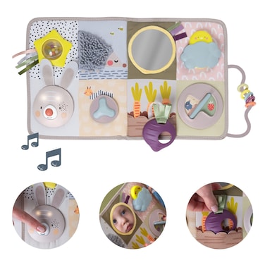Taf Toys Urban Garden Developmental Centre Tummy Time Sensory Music  Light Toy with 13 Activities Suitable for Boys  Girls from 0 Months