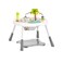 Dream On Me Curio Sit N Seek Baby Activity Center in Lime 2 in 1 Activity Center and Play Table with 3 Detachable Toys and Music 3 Level Height Adjustable Positions Activity Center for Baby