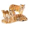 Terra by Battat And B Toys Tiger Family Multi Color