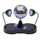 Playbees Rotating Disco Ball  LED Revolving Disco Ball with Movable Strobe Lights for Disco Party Decor Mirror Lights Party Mini Lava Lamp Alternative 30 Second Dance Party