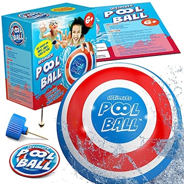 THE ULTIMATE POOL BALL  You fill this ball with water to play underwater games Dribble from the bottom of the pool and go underwater for endless summer fun with friends and family Ultradurable and