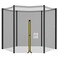 Trampoline Net Replacement Trampoline Enclosure Net Only with Zipper  Buckle Safety Net for Most Trampolines with Round Frames