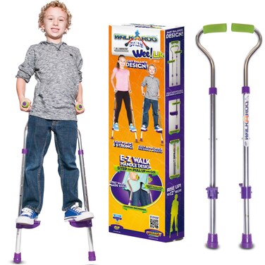 Geospace Walkaroo Wee Balance Stilts Lite Aluminium For Beginners Ages 4 Toy Sport