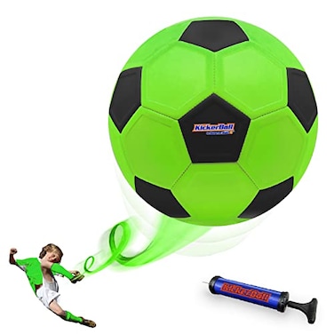 Kickerball  Curve and Swerve Soccer BallFootball Toy  Kick Like The Pros Great Gift for Boys and Girls  Perfect for Outdoor  Indoor Match or Game Bring The World Cup to Your Backyard