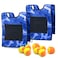 TOPRADE Stick Ball Vest Dodge Ball Game Sticky Target Ball Vest Outdoor Game Props with Soft Fleece Balls Safe for Kids Children