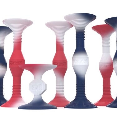 Popdarts USA PRO Pack Game Set Red White Blue Wigglenobber Target Marker  Indoor Outdoor Suction Cup Throwing Game  Competition with a POP