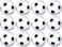 HAPPY DEALS  Soccer Beach Ball Inflates  12 Pack  9 Inch
