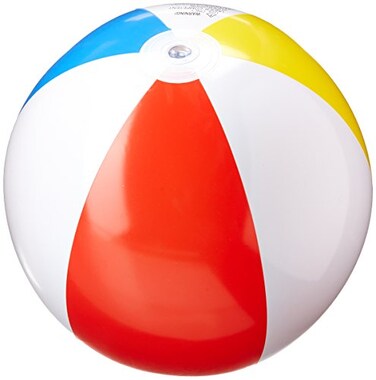 Intex FBA_59020Ep 3 Pack Glossy Panel Colorful Beach Ball Inflatable Pool 20