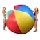 GoFloats 6 Giant Inflatable Beach Ball  Choose Merica or Classic Design  Extra Large Jumbo Beach Ball with Patch Repair Kit Included