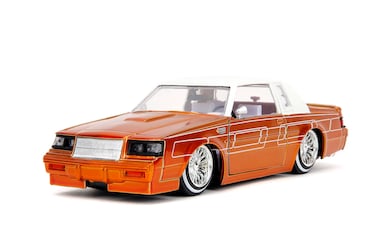 Jada Toys Big Time Muscle 124 1987 Buick Grand National DieCast Car Candy Orange