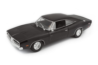 Maisto 531387B Dodge Charger RT 1969 118 Scale Model car Black