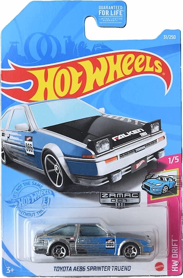 Hot Wheels Zamac Toyota AE86 Sprinter Trueno