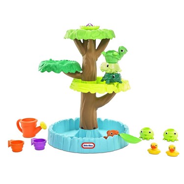 Little Tikes Magic Flower Water Table Outdoor Garden Toy Safe Durable And Portable Toddler Playset Water Play Table for Garden Activity Encourages Creative Play For Ages 24 Months