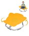 Dollate Swivel Chair for Kids Autism Kids Swivel Chair Sensory Sit and Spin Spinning Chair Carousel Spin Sensory Chair Load Bearing 220 Pounds Elephant Spinning Chair for Training Kids Balance