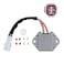 Vroom Rider Voltage Regulator Rectifier Fits for Yamaha YFZ 450 ATV 2004 2005 2006 2007 2008 2009 Repl 5TG819600000