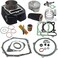 Zoom Zoom Parts FORGED 366cc Big Bore Cylinder Kit Forged Piston For 19872004 Yamaha Warrior 350  20042013 Yamaha Raptor 350 Gasket Set