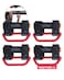 GPCA GP Grip Universal Jeep Grab Handles Sturdy Nylon Roll Bar Grips Fits Any 155 Inches for Truck and Wrangler Models Also UTVs Boats 4Pack Firecracker Red
