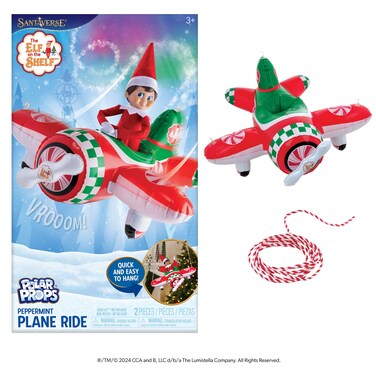 The Elf on the Shelf Peppermint Plane Ride  Elf NOT Included