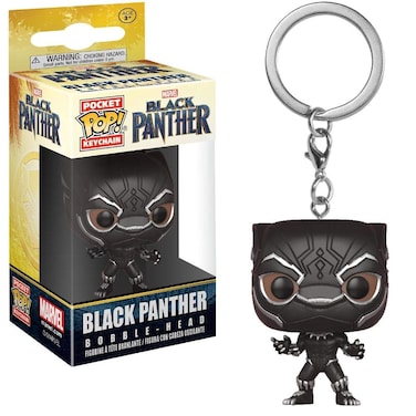 Pop Keychain Black Panther Collectible Figure