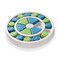 Smart Paws 25 Holes Interactive Pet Puzzle Toys Level 23 Dog Slow FeederDog Puzzle FeederRabbit Toy Watermelon Blue