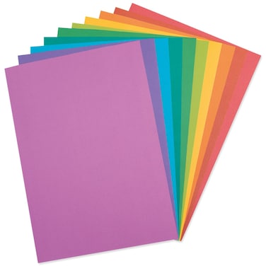Sizzix Surfacez Revealz 666677 Sandable Cardboard A4 Jewel Pack of 40 Multicoloured One Size